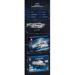 REOBRIX 786 non  LAGRANGE MÁY BAY TẤN CÔNG HẠNG NẶNG B192 bộ đồ chơi xếp lắp ráp ghép mô hình INFINITE UNIVERSE LAGRANGE 858 khối