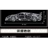 MouldKing 13177 Mould King 13177 non  LAMBORGHINI AVENTADOR SVJ tỷ lệ 1:10 bộ đồ chơi xếp lắp ráp ghép mô hình  Kỹ Thuật Công Nghệ Cao Mô Hình Phương Tiện 1608 khối