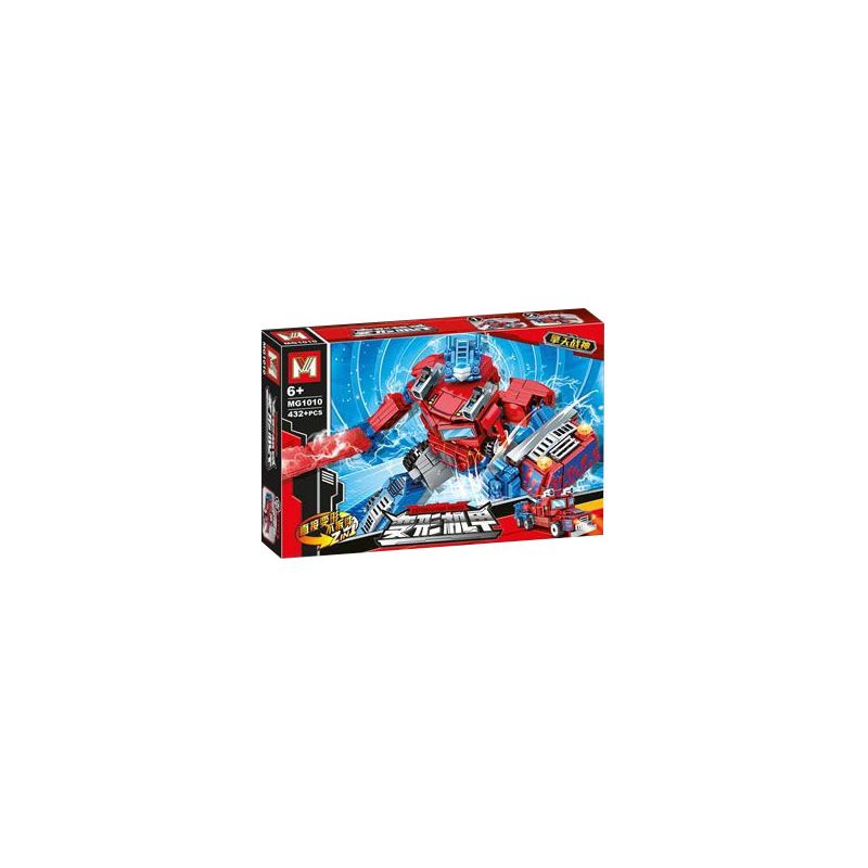 MG 1010 non Lego MECHA BIẾN HÌNH THẦN CHIẾN TRANH QINGTIAN bộ đồ chơi xếp lắp ráp ghép mô hình Movie & Game Phim Và Trò Chơi 432 khối