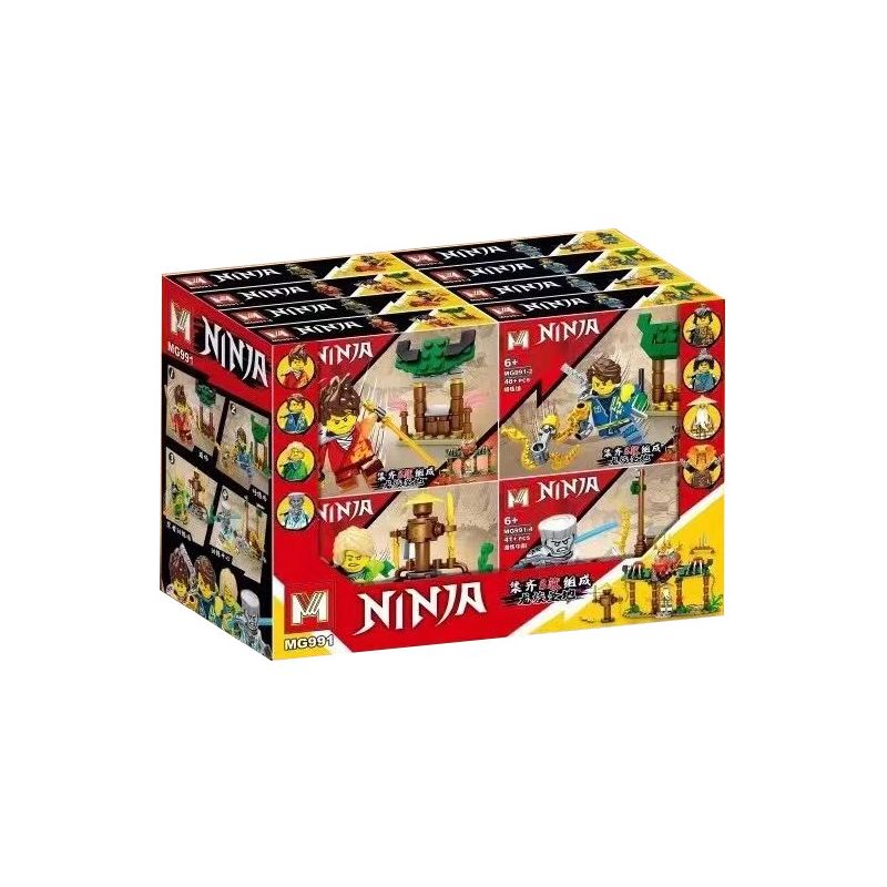 MG 991 non Lego THÁNH ĐỊA RỒNG 8 TỔ HỢP VÕ ĐƯỜNG SÂN TẬP NINJA TRUNG TÂM HUẤN LUYỆN TIỀN THƯỞNG ĐỊNH MỆNH ĐÔI CÁNH BÓNG BAY CUỘC GỌI bộ đồ chơi xếp lắp ráp ghép mô hình The Lego Ninjago Movie Ninja Lốc Xoáy 354 khối