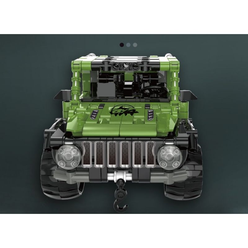 QIAO LE TONG 2318 non  XE BÁN TẢI bộ đồ chơi xếp lắp ráp ghép mô hình  Kỹ Thuật Công Nghệ Cao Mô Hình Phương Tiện 452 khối