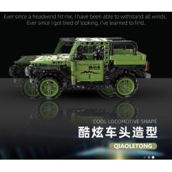 QIAO LE TONG 2318 non  XE BÁN TẢI bộ đồ chơi xếp lắp ráp ghép mô hình  Kỹ Thuật Công Nghệ Cao Mô Hình Phương Tiện 452 khối