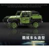 QIAO LE TONG 2318 non  XE BÁN TẢI bộ đồ chơi xếp lắp ráp ghép mô hình  Kỹ Thuật Công Nghệ Cao Mô Hình Phương Tiện 452 khối