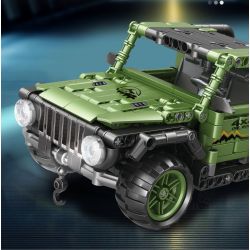 QIAO LE TONG 2318 non  XE BÁN TẢI bộ đồ chơi xếp lắp ráp ghép mô hình  Kỹ Thuật Công Nghệ Cao Mô Hình Phương Tiện 452 khối