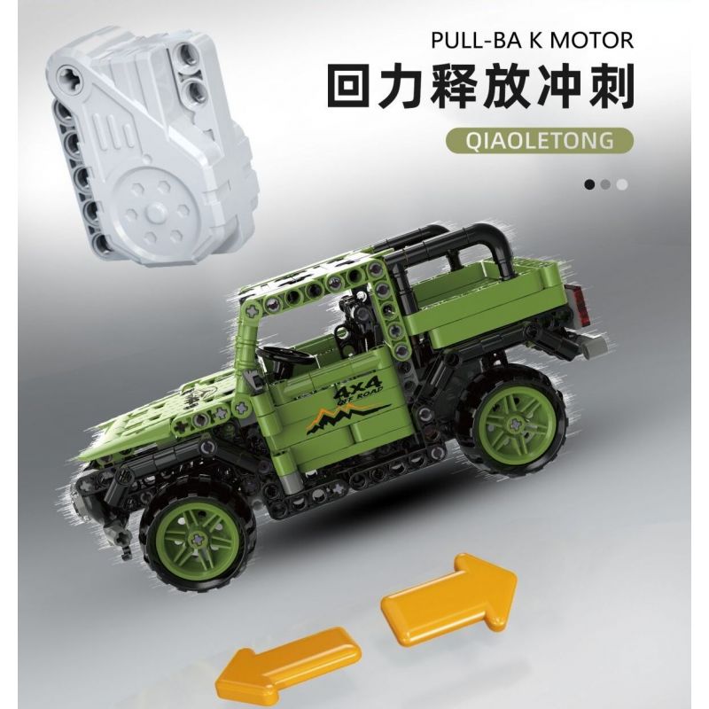 QIAO LE TONG 2318 non  XE BÁN TẢI bộ đồ chơi xếp lắp ráp ghép mô hình  Kỹ Thuật Công Nghệ Cao Mô Hình Phương Tiện 452 khối