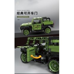 QIAO LE TONG 2318 non  XE BÁN TẢI bộ đồ chơi xếp lắp ráp ghép mô hình  Kỹ Thuật Công Nghệ Cao Mô Hình Phương Tiện 452 khối