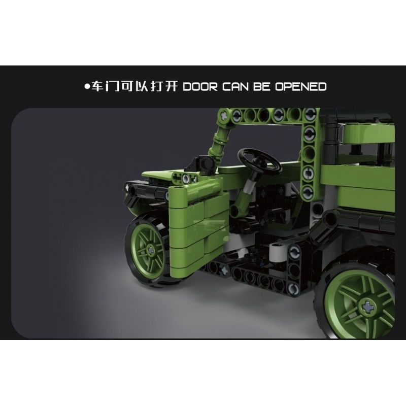 QIAO LE TONG 2318 non  XE BÁN TẢI bộ đồ chơi xếp lắp ráp ghép mô hình  Kỹ Thuật Công Nghệ Cao Mô Hình Phương Tiện 452 khối