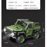 QIAO LE TONG 2318 non  XE BÁN TẢI bộ đồ chơi xếp lắp ráp ghép mô hình  Kỹ Thuật Công Nghệ Cao Mô Hình Phương Tiện 452 khối
