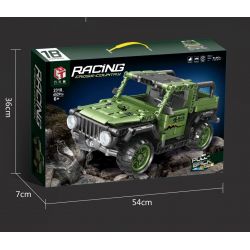 QIAO LE TONG 2318 non  XE BÁN TẢI bộ đồ chơi xếp lắp ráp ghép mô hình  Kỹ Thuật Công Nghệ Cao Mô Hình Phương Tiện 452 khối