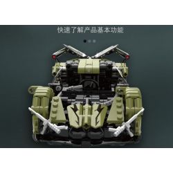 QIAO LE TONG 2317 non  XE Ý TƯỞNG LAMBORGHINI V12 VISION GT KÉO LÙI bộ đồ chơi xếp lắp ráp ghép mô hình  Kỹ Thuật Công Nghệ Cao Mô Hình Phương Tiện 432 khối