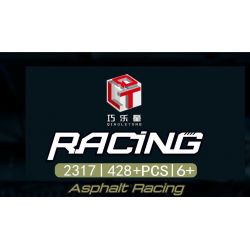 QIAO LE TONG 2317 non  XE Ý TƯỞNG LAMBORGHINI V12 VISION GT KÉO LÙI bộ đồ chơi xếp lắp ráp ghép mô hình  Kỹ Thuật Công Nghệ Cao Mô Hình Phương Tiện 432 khối