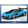 SEMBO 714006 non  BK.8 KAREN ASSASSIN XE CỬA MCLAREN SENNA GTR bộ đồ chơi xếp lắp ráp ghép mô hình Speed Champions Racing Cars Đua Xe Công Thức 237 khối