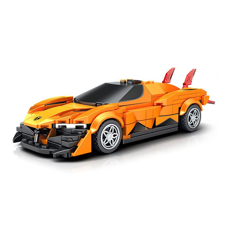 SEMBO 714004 non Lego BK.8 XE POLO HOLY RIDER CỔNG APOLLO EVO bộ đồ chơi xếp lắp ráp ghép mô hình Speed Champions Racing Cars Đua Xe Công Thức 289 khối