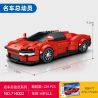SEMBO 714002 non  BK.8 FERRARI BLAZING XE CỬA DAYTONA SP3 bộ đồ chơi xếp lắp ráp ghép mô hình Speed Champions Racing Cars FERRARI DAYTONA SP3 Đua Xe Công Thức 229 khối