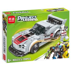 MINGDI LEIBAO K0523 0523 non  GÓI XE SANG 8 MẪU bộ đồ chơi xếp lắp ráp ghép mô hình Racers Đua Tốc Độ 1602 khối