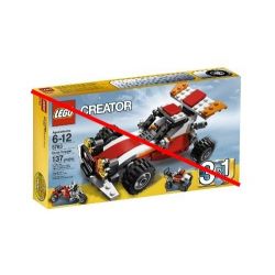 GUDI 8111 Xếp hình kiểu Lego CREATOR 3 IN 1 Robots Transform Automotive Rô Bốt Biến Hình ô Tô 148 khối