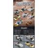 Kazi KY6630 6630 non  VŨ TRỤ THỨ BA CÓ 8 LOẠI PHƯƠNG TIỆN TRUY ĐUỔI TIA CHỚP TRINH SÁT CƠ ĐỘNG DÂN DỤNG XE TĂNG CHỐNG TRỌNG LỰC MÁY ĐƠN GIẢN RỖNG PHÁO KÉP HỎA HẠNG NẶNG DI MỘT NÒNG VÀ XUNG ĐIỆN. bộ đồ chơi xếp lắp ráp ghép mô hình THIRD UNIVERSE 427 khối