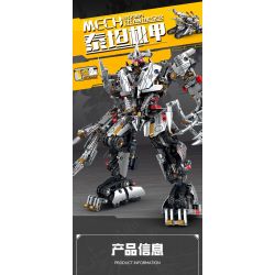 GBL KY1100 1100 non  KỸ SƯ CƠ KHÍ TITAN MECHA bộ đồ chơi xếp lắp ráp ghép mô hình  Kỹ Thuật Công Nghệ Cao Mô Hình Phương Tiện 1199 khối