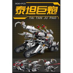 GBL KY1100 1100 non  KỸ SƯ CƠ KHÍ TITAN MECHA bộ đồ chơi xếp lắp ráp ghép mô hình  Kỹ Thuật Công Nghệ Cao Mô Hình Phương Tiện 1199 khối