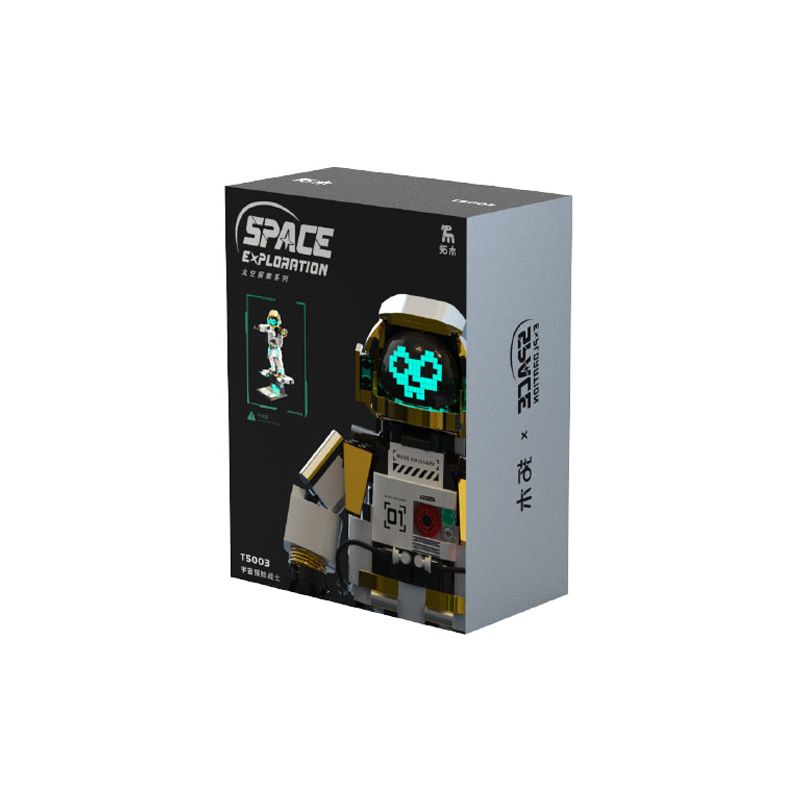 TAKUKI T5003 5003 non  THÁM HIỂM KHÔNG GIAN CHIẾN BINH PHI HÀNH SAO HỎA bộ đồ chơi xếp lắp ráp ghép mô hình SPACE EXPLANATION