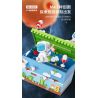 MOYU BLOCK MY97031 97031 non  CẢNH PHI HÀNH GIA KHÔNG GIAN HỘP KHĂN GIẤY LỚN bộ đồ chơi xếp lắp ráp ghép mô hình Gear TISSUE BOX Đồ Lắp Ghép 1289 khối