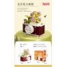JAKI JK2715 2715 non  NHẬT KÝ THỰC VẬT MÁY ẢNH NHỎ HOA HẠNH PHÚC bộ đồ chơi xếp lắp ráp ghép mô hình Creator PLANTE HAPPY CAMERA Sáng Tạo