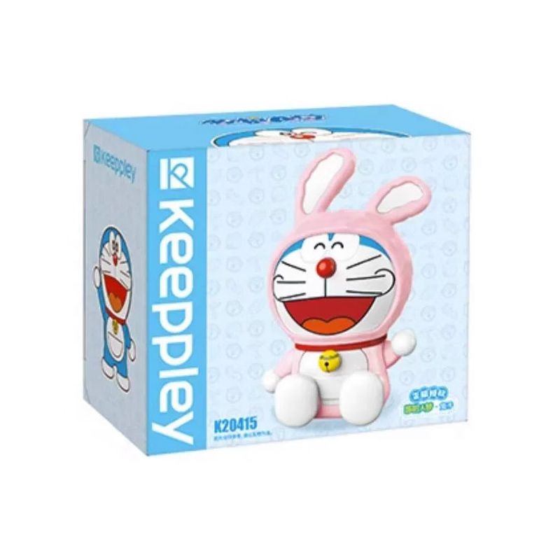 KEEPPLEY K20415 20415 non  DOREMON-DÒNG TRÒN THỎ bộ đồ chơi xếp lắp ráp ghép mô hình Movie & Game Phim Và Trò Chơi