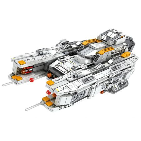 REOBRIX 788 non  LAGRANGE THUYỀN HỘ TỐNG SÚNG bộ đồ chơi xếp lắp ráp ghép mô hình INFINITE UNIVERSE LAGRANGE 966 khối