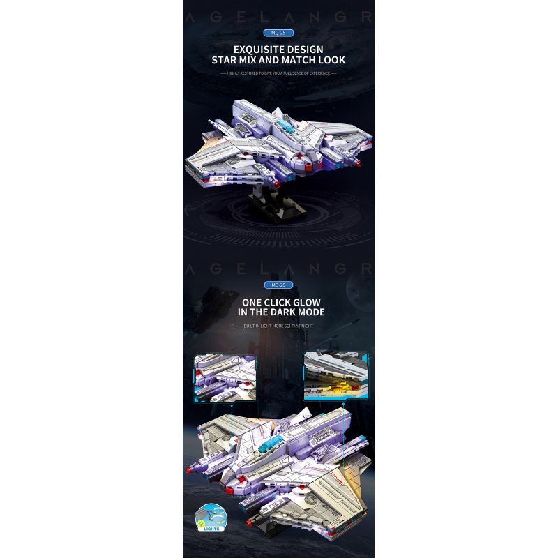 REOBRIX 787 non  LAGRANGE CÁ ĐUỐI GAI ĐỘC bộ đồ chơi xếp lắp ráp ghép mô hình INFINITE UNIVERSE LAGRANGE 846 khối