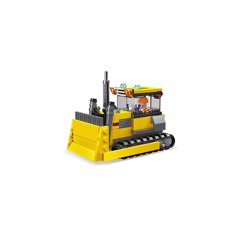 JIESTAR 51020 non Lego THÀNH PHỐ TOÀN CẦU MÁY ỦI bộ đồ chơi xếp lắp ráp ghép mô hình City BULLDOZER 218 khối