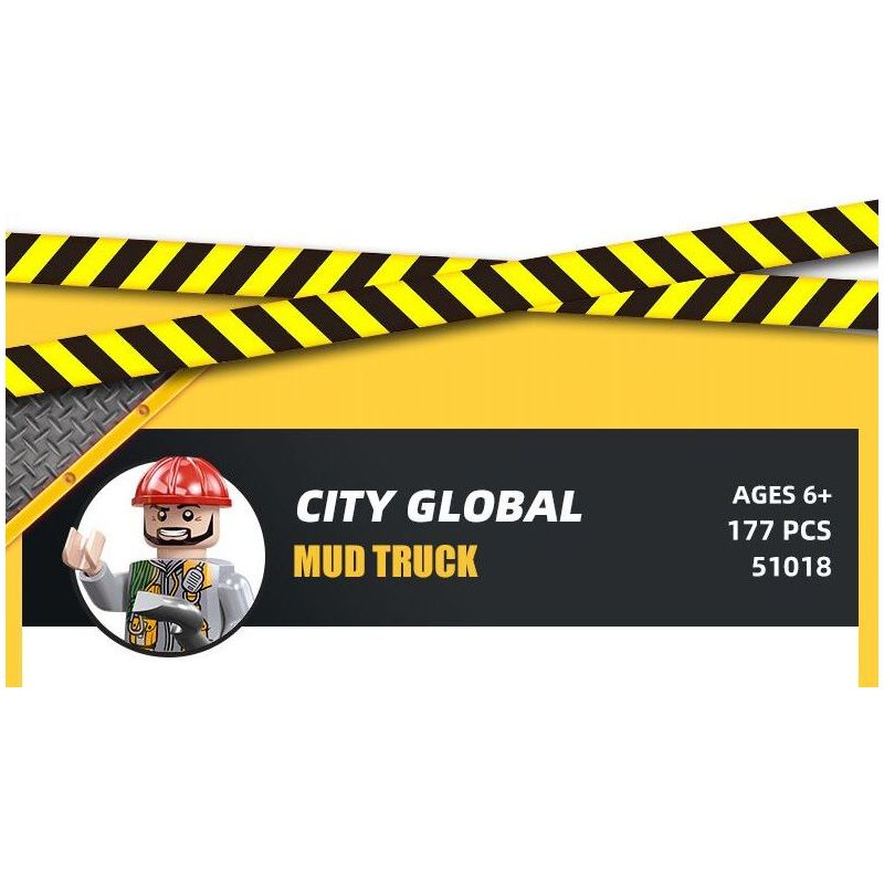 JIESTAR 51020 non  THÀNH PHỐ TOÀN CẦU MÁY ỦI bộ đồ chơi xếp lắp ráp ghép mô hình City BULLDOZER 218 khối