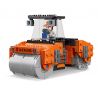 JIESTAR 51019 non  THÀNH PHỐ TOÀN CẦU CON LĂN HẠNG NẶNG bộ đồ chơi xếp lắp ráp ghép mô hình City HEAVY DUTY ROAD ROLLER 187 khối