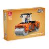 JIESTAR 51019 non  THÀNH PHỐ TOÀN CẦU CON LĂN HẠNG NẶNG bộ đồ chơi xếp lắp ráp ghép mô hình City HEAVY DUTY ROAD ROLLER 187 khối