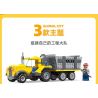 JIESTAR 51019 non  THÀNH PHỐ TOÀN CẦU CON LĂN HẠNG NẶNG bộ đồ chơi xếp lắp ráp ghép mô hình City HEAVY DUTY ROAD ROLLER 187 khối