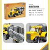 JIESTAR 51019 non  THÀNH PHỐ TOÀN CẦU CON LĂN HẠNG NẶNG bộ đồ chơi xếp lắp ráp ghép mô hình City HEAVY DUTY ROAD ROLLER 187 khối