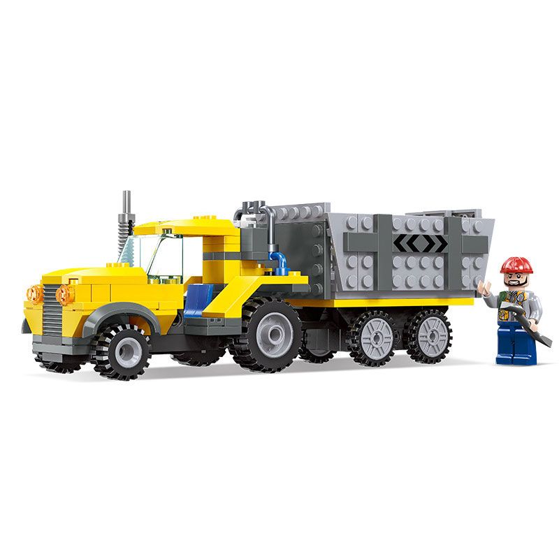 JIESTAR 51018 non Lego THÀNH PHỐ TOÀN CẦU XE ĐẠP ĐỊA HÌNH bộ đồ chơi xếp lắp ráp ghép mô hình City MUD TRUCK 177 khối