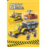 JIESTAR 51018 non  THÀNH PHỐ TOÀN CẦU XE ĐẠP ĐỊA HÌNH bộ đồ chơi xếp lắp ráp ghép mô hình City MUD TRUCK 177 khối