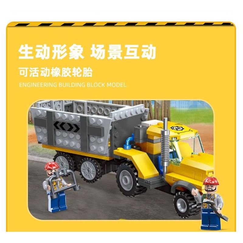 JIESTAR 51018 non  THÀNH PHỐ TOÀN CẦU XE ĐẠP ĐỊA HÌNH bộ đồ chơi xếp lắp ráp ghép mô hình City MUD TRUCK 177 khối