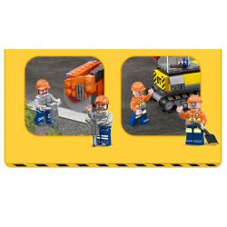 JIESTAR 51018 non  THÀNH PHỐ TOÀN CẦU XE ĐẠP ĐỊA HÌNH bộ đồ chơi xếp lắp ráp ghép mô hình City MUD TRUCK 177 khối