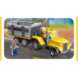 JIESTAR 51018 non  THÀNH PHỐ TOÀN CẦU XE ĐẠP ĐỊA HÌNH bộ đồ chơi xếp lắp ráp ghép mô hình City MUD TRUCK 177 khối