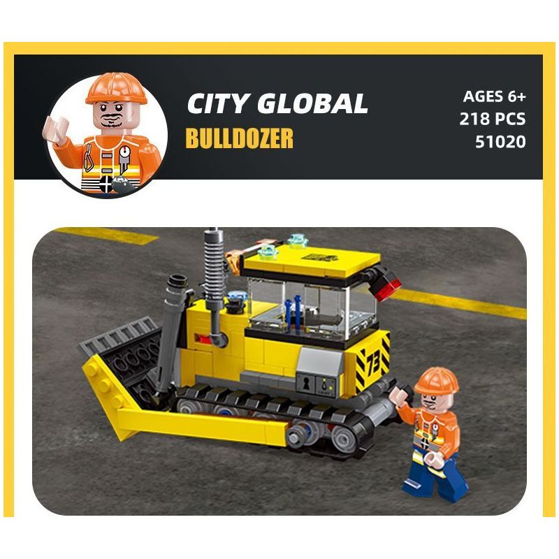 JIESTAR 51018 non  THÀNH PHỐ TOÀN CẦU XE ĐẠP ĐỊA HÌNH bộ đồ chơi xếp lắp ráp ghép mô hình City MUD TRUCK 177 khối