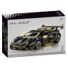 LINGRUI MODEL JIMU LIANGPIN 10600 non  LAMBO VÀNG ĐEN STO tỷ lệ 1:10 bộ đồ chơi xếp lắp ráp ghép mô hình  BLACK GOLD RAMBO LAMBORGHINI HURACÁN STO Kỹ Thuật Công Nghệ Cao Mô Hình Phương Tiện 2519 khối