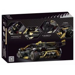 LINGRUI MODEL JIMU LIANGPIN 10600 non  LAMBO VÀNG ĐEN STO tỷ lệ 1:10 bộ đồ chơi xếp lắp ráp ghép mô hình  BLACK GOLD RAMBO LAMBORGHINI HURACÁN STO Kỹ Thuật Công Nghệ Cao Mô Hình Phương Tiện 2519 khối