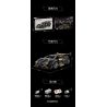 LINGRUI MODEL JIMU LIANGPIN 10600 non  LAMBO VÀNG ĐEN STO tỷ lệ 1:10 bộ đồ chơi xếp lắp ráp ghép mô hình  BLACK GOLD RAMBO LAMBORGHINI HURACÁN STO Kỹ Thuật Công Nghệ Cao Mô Hình Phương Tiện 2519 khối