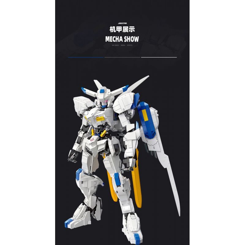 JIESTAR 58032 non  CHIẾN TRANH GIỮA CÁC VÌ SAO BAYALI MECHA bộ đồ chơi xếp lắp ráp ghép mô hình Movie & Game BAEL MECHA Phim Và Trò Chơi 1611 khối