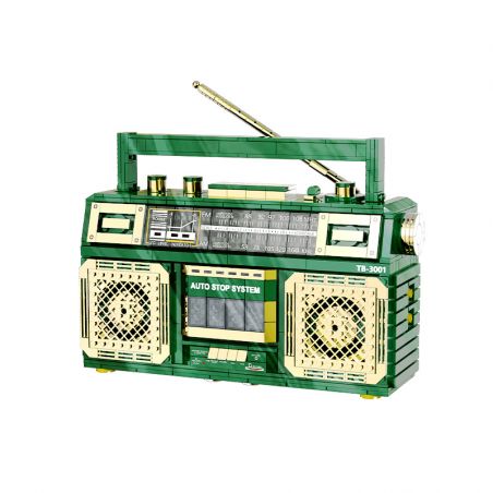 SUGERBOX TB3001 3001 TB3002 3002 non  TÌM KIẾM ÂM NHẠC THANH CỔ ĐIỂN bộ đồ chơi xếp lắp ráp ghép mô hình Creator Expert VINTAGE BRICK AUDIO Chuyên Gia Sáng Tạo