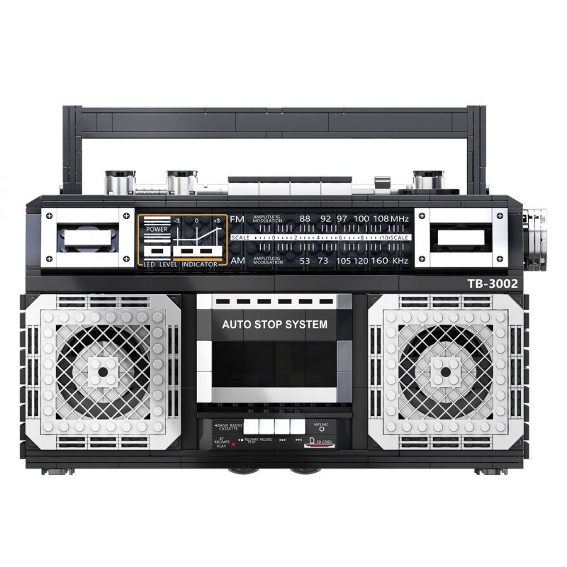 SUGERBOX TB3001 3001 TB3002 3002 non  TÌM KIẾM ÂM NHẠC THANH CỔ ĐIỂN bộ đồ chơi xếp lắp ráp ghép mô hình Creator Expert VINTAGE BRICK AUDIO Chuyên Gia Sáng Tạo