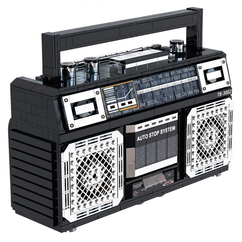 SUGERBOX TB3001 3001 TB3002 3002 non  TÌM KIẾM ÂM NHẠC THANH CỔ ĐIỂN bộ đồ chơi xếp lắp ráp ghép mô hình Creator Expert VINTAGE BRICK AUDIO Chuyên Gia Sáng Tạo