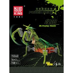 MouldKing 15060 Mould King 15060 non  LUÔN THAY ĐỔI VÀ MANTIS bộ đồ chơi xếp lắp ráp ghép mô hình  PRAYING MANTIS Kỹ Thuật Công Nghệ Cao Mô Hình Phương Tiện 738 khối