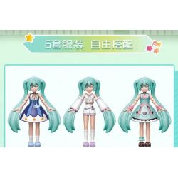 QMAN ENLIGHTEN KEEPPLEY 76013 non  HATSUNE MIKU TỦ QUẦN ÁO THỜI TRANG TRONG MƠ bộ đồ chơi xếp lắp ráp ghép mô hình Movie & Game Phim Và Trò Chơi